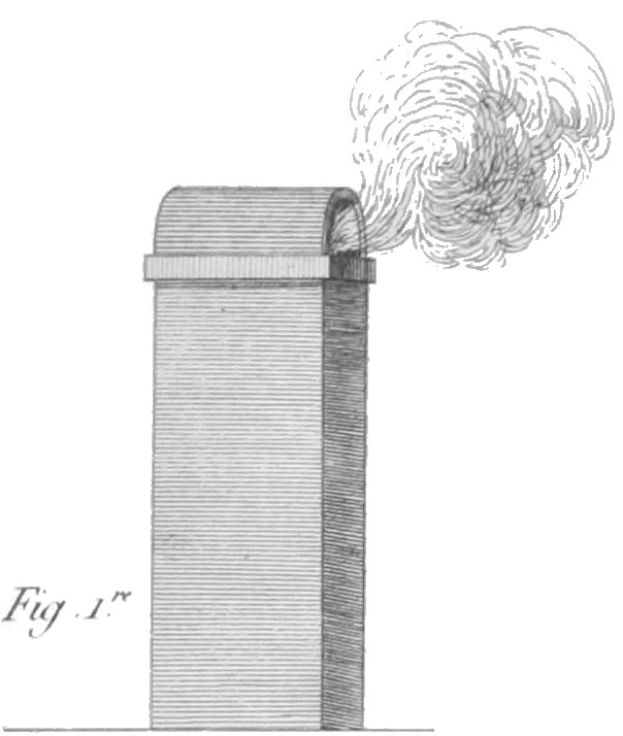 Schwarz-weiß-Zeichnung einer brennenden Zigarette mit aufsteigendem Rauch, begleitet von Text unten.